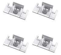 RR-RUOSHUI 4 Pcs Window Locks, Adjustable Sliding Window Locks, Window Opening Control Device, Casement Window Limit Lock for Home and Office