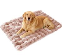 Rr tianshi Self Heating Cat Bed Mat,Extra Large Dog Bed for Indoor Self Warming Fluffy Pet Blanket without Electricity,Soft Fleece Warm Pet Cushion Calming Cat Mat Washable (100 * 160cm,Pink)