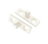 RRBXXUYN 100PCS WHITE BRACKET PR-001 Small Door Lock Switch Lock For MS Air Conditioner Set Top Box Door Cover