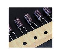 RRBXXUYN Electronic Accessories 10pcs 220uF 10V Nippon NCC KY Series 6.3x11mm Low ESR 10V220uF Aluminum Electrolytic Capacitor Control circuit