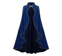RRCBMD Womens Medieval Cloak for Renaissance Festival | Womens Renaissance Cape Vintage Gothic Witch Wizard Victorian Halloween