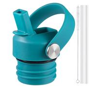 RRegeny Straw Lid for Hydro Flask Standard Mouth, Lid with Straws Fits Standard Mouth Hydroflask, Sport Cap Water Bottle Accessories Top Replacement Straw Lid