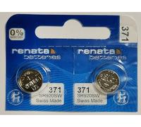 rRenata Two Batteries 371 SR920SW