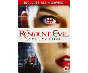 RRESIDENT EVIL QUADRILOGY MOVIE 1-4 DVD COLLECTION PART 1 2 3 4 FILM UK Relea R2