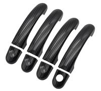RRGTYUI Door Handle Covers Trim Compatible with VW for 2003 2004 2005 2006 2007-2013 Door Handle Covers Trim Outer Style 8Pcs ABS Chrome Carbon Fiber
