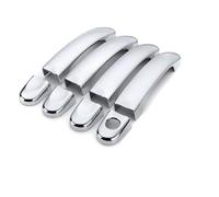 RRGTYUI Door Handle Covers Trim Compatible with VW for 2003 2004 2005 2006 2007-2013 Door Handle Covers Trim Outer Style 8Pcs ABS Chrome Carbon Fiber