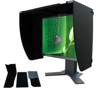 RRHCW Foldable Anti-Glare Monitor Hood - Sunshade for 24-27" Desktop Computer Screens & Laptops | Display Shading Side Panel