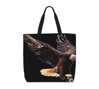 RRhgipp An Eagle Canvas Tote Bag Tote Bags Cloth Shopping Bag Fabric Bag Foldable Bags For Shopping Handbag