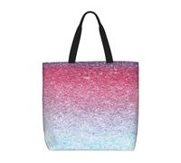 RRhgipp Blue Pink And Purple Pastel Colors Canvas Tote Bag Tote Bags Cloth Shopping Bag Fabric Bag Foldable Bags For Shopping Handbag