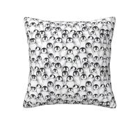RRhgipp Cute Baby Penguins Sketch Throw Pillow Cases Decorative Cushion Covers For Couch Bed Sofa Farmhouse Decoration Fall