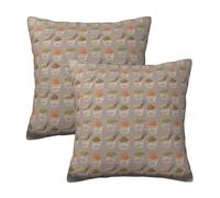 RRhgipp Egg Cup Noodle Ramen Throw Pillow Cases Decorative Cushion Covers Couch Bed Sofa Decoration Xmas Gifts Bed