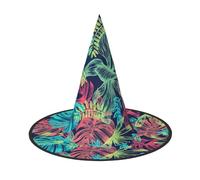 RRhgipp Illustration Digital Art Leafwitch Hat Halloween Fancy Dress Accessory Witch Dress Up Hats Boy Girls Cosplay Christmas