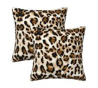 RRhgipp Leopard Throw Pillow Cases Decorative Cushion Covers Couch Bed Sofa Home Decoration Gifts Summer