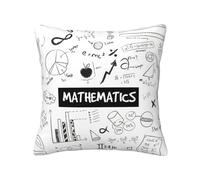 RRhgipp Mathematics Print Throw Pillow Cases Decorative Cushion Covers For Couch Bed Sofa Farmhouse Decoration Fall
