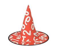 RRhgipp Numbers Artswitch Hat Halloween Fancy Dress Accessory Witch Dress Up Hats Boy Girls Cosplay Christmas