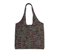 RRhgipp Programmer Programming Code Women Canvas Tote Handbags Shoulder Work Bag Reusable Grocery Shopping Bags Women'S Bags