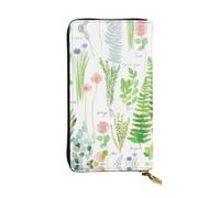 RRhgipp Springtime Herb Garden Womens Wallets RFID Blocking Leather Long Women Card Holder Phone Lady Travel Purse Gifts