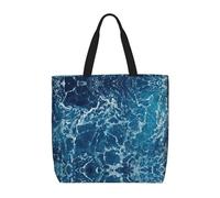 RRhgipp Tropical Ocean Beach Theme Canvas Tote Bag Tote Bags Cloth Shopping Bag Fabric Bag Foldable Bags For Shopping Handbag
