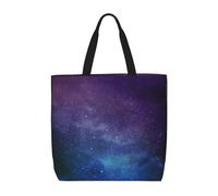 RRhgipp Universe With Stars Galaxy Interstellar Canvas Tote Bag Tote Bags Cloth Shopping Bag Fabric Bag Foldable Bags For Shopping Handbag