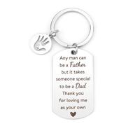 RRIGETEN Father's Day Gifts for Dad,Presents for Dad,Birthday Gift for Daddy,Gift Ideas for Daddy,Best Father Presents,Present for Fathers Who Wants Nothing,Wooden Keyring