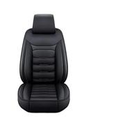 RRKBDQEL Auto Set Car Seat Covers PU Leather Single Front Split Bench Protector Four Season Universal Fit Most SUV Car Seat Covers