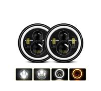 RRKBDQEL Car Headlights For VW For Beetle For Classic 7 Inch Led Car Motorcycle Headlight DRL H4 Headlamp 7" Headlight Car Head Lamp(1pcs)