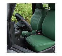 RRKBDQEL Car Seat Cover Protector For Suzuki For Jimny JB64 For Sierra JB74W 2019 2023 Front Seat Cove Car Seat Covers Protector Cushion Pad Leather Auto Interior Styling(Green Front seat)