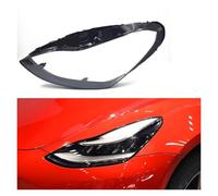 RRKBDQEL Headlights For Tesla For Model 3 / Y 2019 2020 2021 2022 Car Headlamp Auto Light Case Transparent Lampshade Lamp Shell Headlight Lens Cover Head Lamp(Without Lens Left)