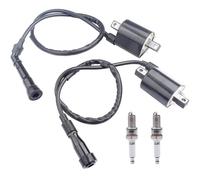 RRKBDQEL Ignition Coil Pack For V STAR 650 For XVS650A 1998-2003 Motorcycle Ignition Coil And Spark Plug 4VR-82320-00-00