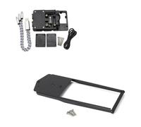 RRKBDQEL Motorbike Phone Holder Motorcycle GPS Phone Navigation Bracket USB Charger Holder Mount Stand 2021 2022 For TRACER For 900 9 For GT 2023 2024(F)