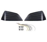 RRKBDQEL Motorcycle LED Rear Taillight Lamp 1Pair LED Tail Lights | Rear Running Brake Fender Light Turn Signal Lamp For Gold For Wing For GL1800 2001-2017