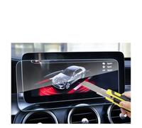 RRKBDQEL Tempered Glass Protective For Benz C Class W205 2019 2020 2021-2021 For GLC X253 2021-2022 Tempered Glass10.25 Inch Car Infotainment GPS Navigation