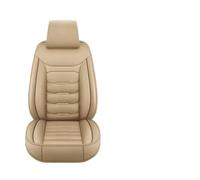 RRKBDQEL Universal Fit Most Car SUV Accessories Auto Set Seat Covers PU Leather Single Front Split Protector Four Season Car Seat Covers
