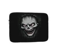 RRKDOY Evil Ghost face Printed Shockproof Portable Laptop Sleeve Bag 10 inch for Men Women Business Travel, Office Daily Use