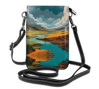 RRKDOY Scenery along the way Picture Crossbody bag, mobile phone bag, women's small wallet, a practical gift suitable for going out, exercising, and shopping