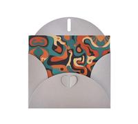 RRKDOY Stylish Artistic Flowing Water Printed Greeting Card With Pearl Paper For Various Occasions
