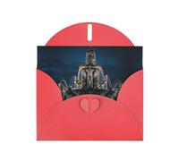 RRKDOY Stylish Gorgeous Fountain Printed Greeting Card With Pearl Paper For Various Occasions