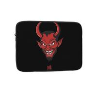 RRKDOY The Devil Horn Printed Shockproof Portable Laptop Sleeve Bag 17 inch for Men Women Business Travel, Office Daily Use