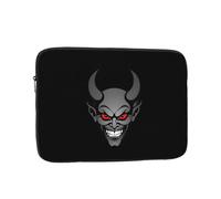 RRKDOY The Devil Smiles on The face of The Tiger Printed Shockproof Portable Laptop Sleeve Bag 12 inch for Men Women Business Travel, Office Daily Use