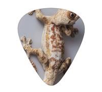 RRKDOY Tiger climbing the wall Printing Guitar plectrum 12 pieces with three thickness plectrum combinations suitable for bass and ukulele