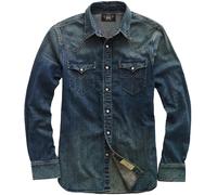 RRL by Ralph Lauren Buffalo Shirt - Denim M M