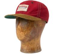 RRL by Ralph Lauren Corduroy-Bill Oilcloth Ball Cap - Vintage Red One Size One Size