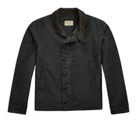 RRL by Ralph Lauren Corduroy-Collar Cotton Bower Deck Jacket - Black M M