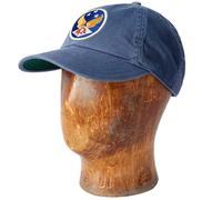 RRL by Ralph Lauren Double RL Winged-Logo Baseball Cap - Midnight Blue
