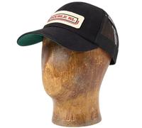 RRL by Ralph Lauren Logo-Patch Denim Trucker Cap - Black One Size One Size