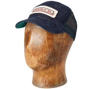 RRL by Ralph Lauren Logo-Patch Denim Trucker Cap - Indigo One Size One Size