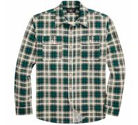 RRL By Ralph Lauren Plaid-Print Chamois Workshirt - Green - 28538-ML M