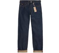 Rrl Mens Once Washed 3 Straight-leg Mid-rise Regular-fit Jeans 30/32