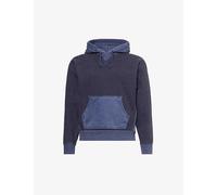 Rrl Mens Vycontrast-panel Relaxed-fit Cotton Hoody L