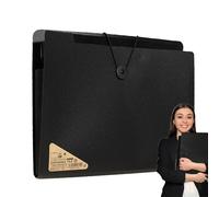 Rrlihjgu Accordion File Organizer, Document Folders Expanding File Folders 13 Pockets File Folder with Label Filing Folders Portable A4 Letter Files,